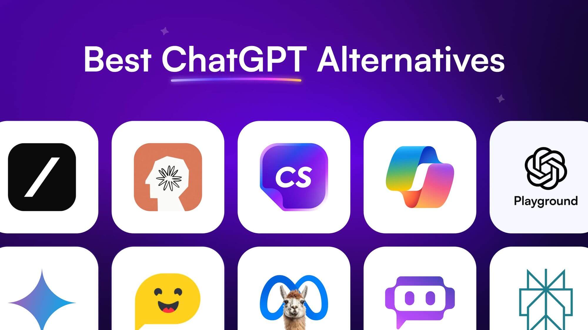 20 Best ChatGPT Alternatives In 2025